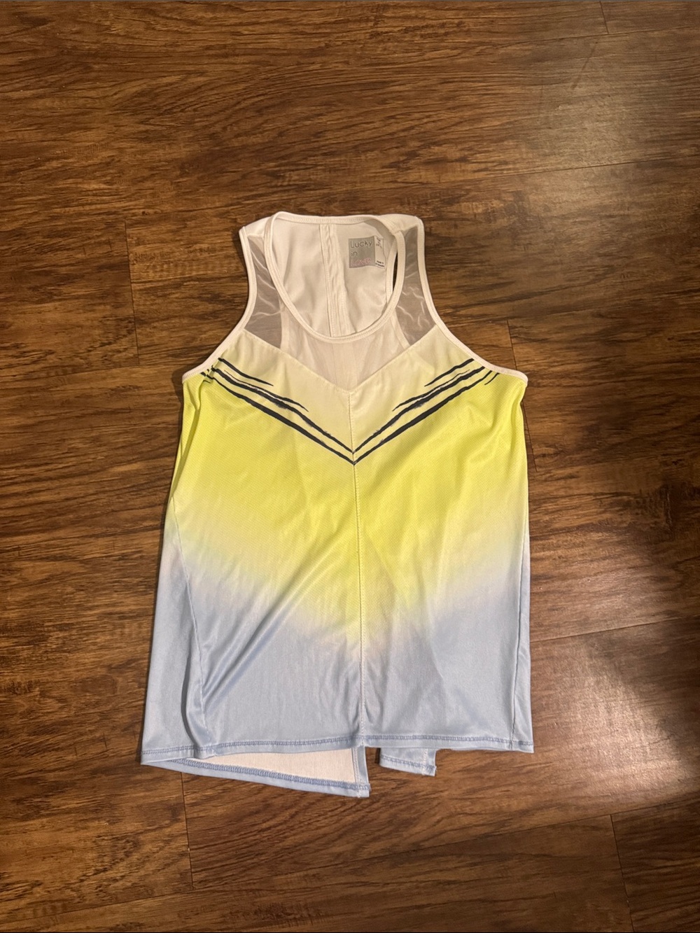 Lucky in love top size xs
